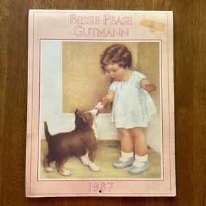 BESSIE PEASE GUTMANN 1987 2026 Wall Calendar 12 Month VTG Baby Large Art Prints